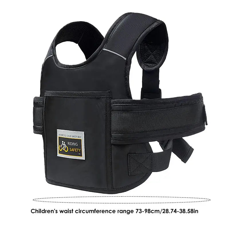 Ceinture de Sécurité pour Scooter, Sangle de Siège de Moto Réglable pour Enfant