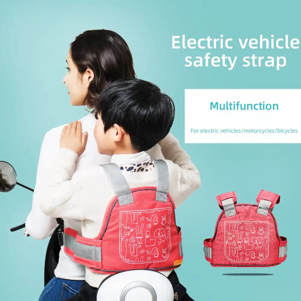 Ceinture de sécurité universelle pour moto, haute résistance, réglable, sangle de coulée, siège antidérapant pour enfants, SFP pour enfants