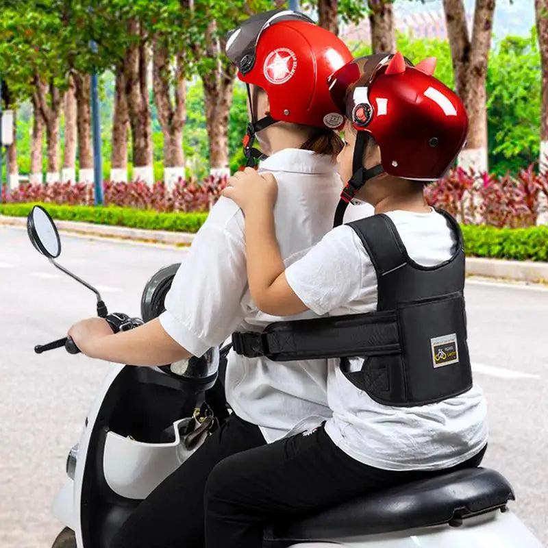 Ceinture de Sécurité pour Scooter, Sangle de Siège de Moto Réglable pour Enfant