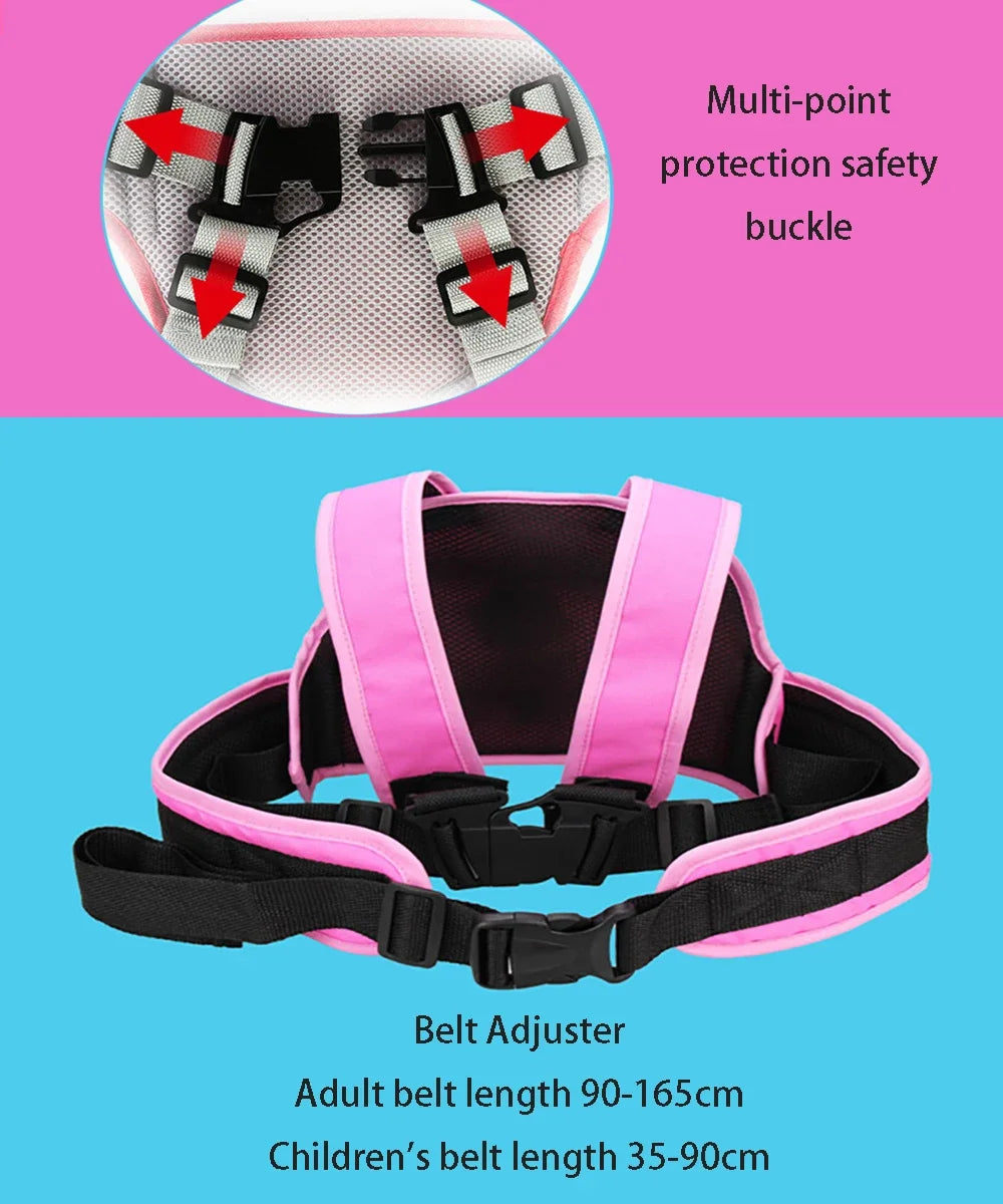 Ceinture de sécurité de moto pour enfants, sangle de protection anti-chute, moteur SFP