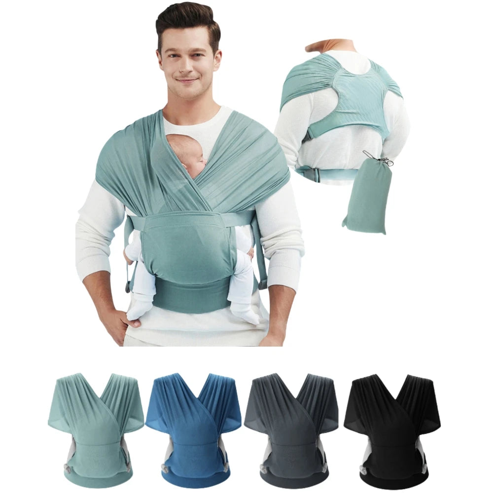 Ceinture Sangle Ergonomique pour Nouveau-Né, Ceinture Ronde Ajustable, pour Bébé de 0 à 24 Mois