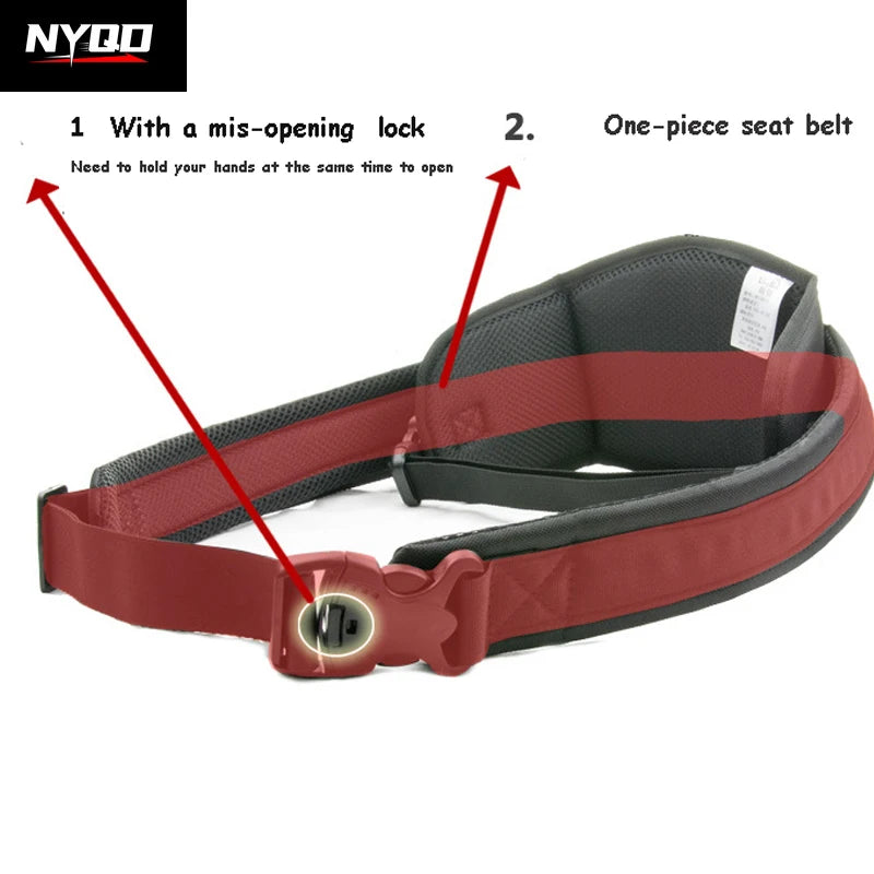 Ceinture de sécurité réglable pour moto pour enfants