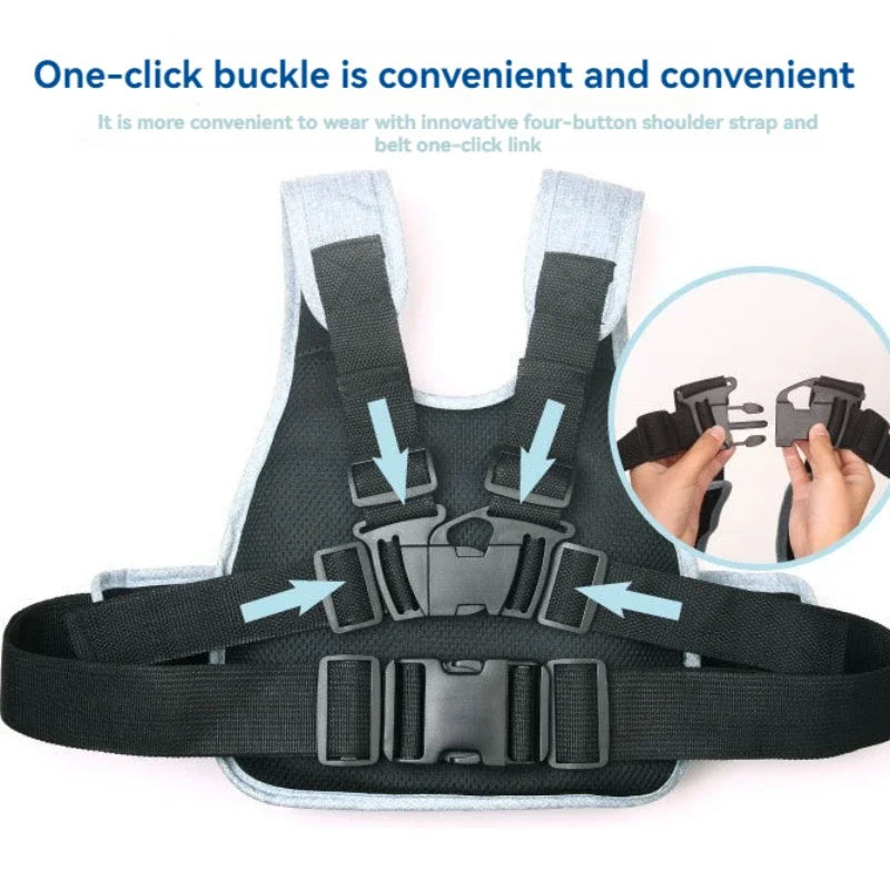 Ceinture de sécurité pour moto pour enfants, sangle anti-chute, protection pour enfants