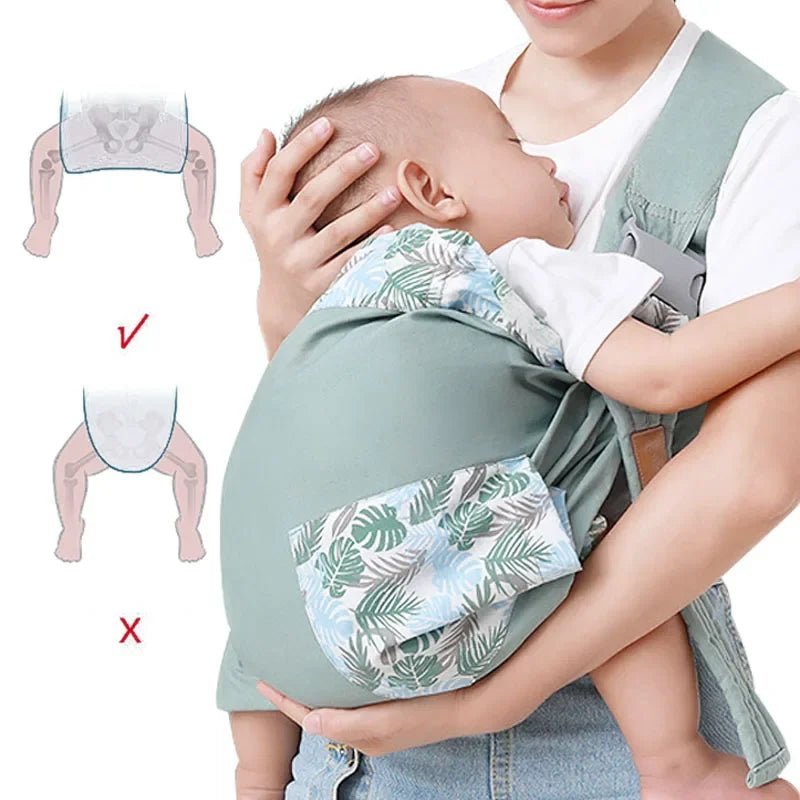 Ceinture Sac à dos d'allaitement en tissu maillé pour bébé de 0 à 36 mois jusque 20 kgs - Bebechoupinou