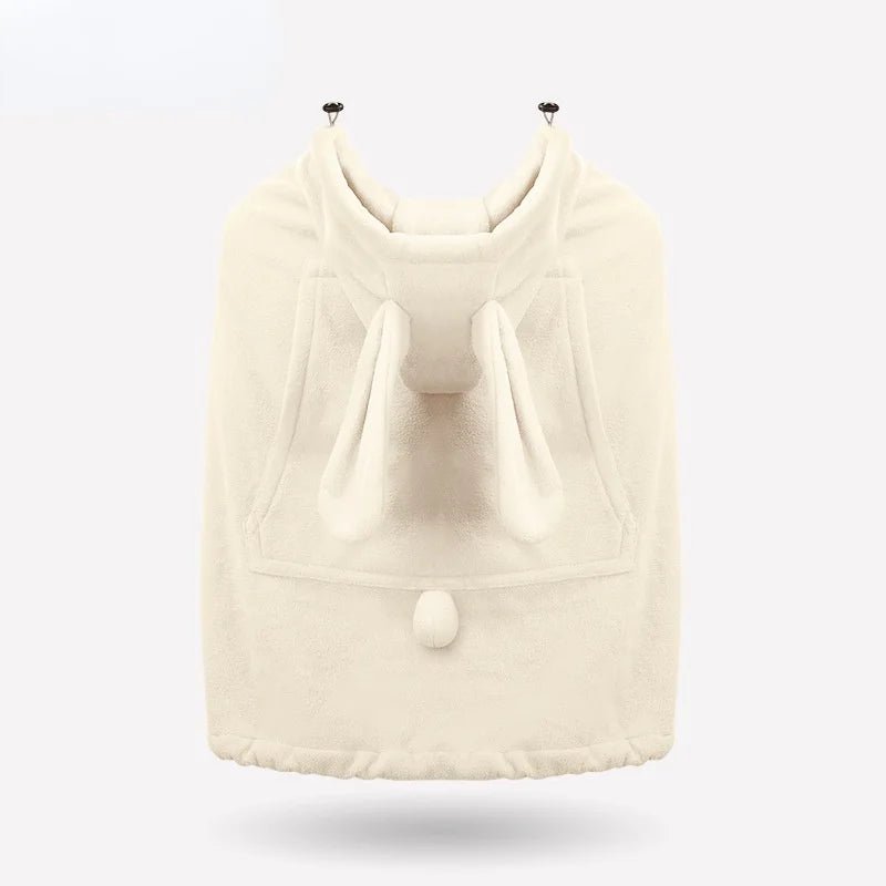 Housse à capuche Dynosore pour bébé, Poncho enveloppant à porter sur les épaules, serviette pour poussette - Bebechoupinou