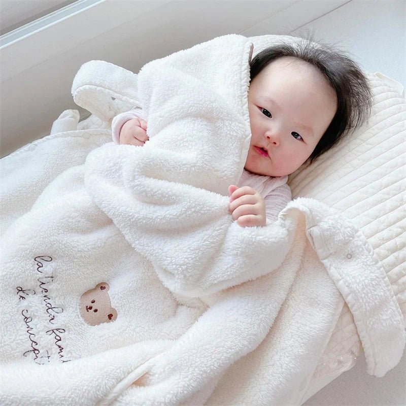 Housse et Couverture OURS pour bébé, poussette, coupe - vent - Bebechoupinou