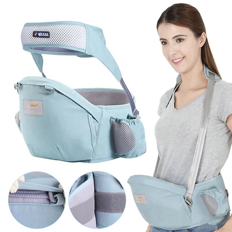 Porte - bébé Coton - Tabouret Porte - Bébé de 9 à 20 kgs - Bebechoupinou