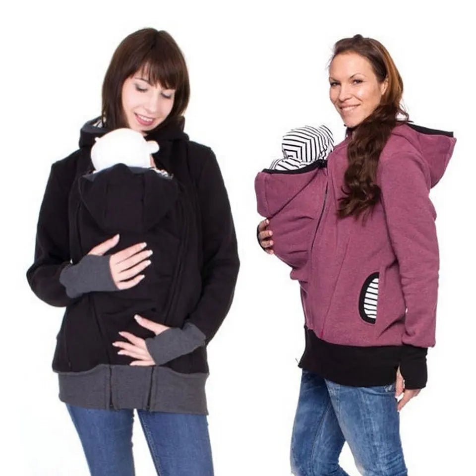 Sweat à capuche Homme Femme avec poche kangourou - Bebechoupinou