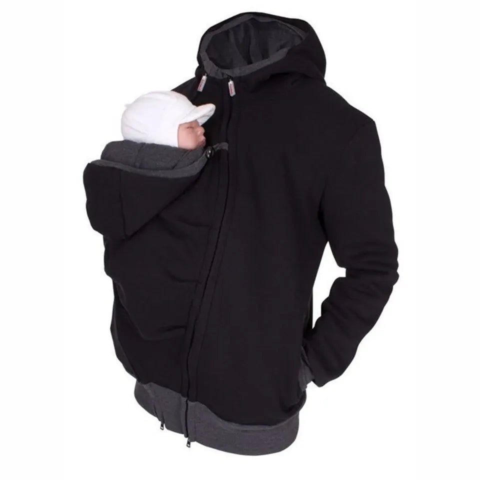 Sweat à capuche Homme Femme avec poche kangourou - Bebechoupinou