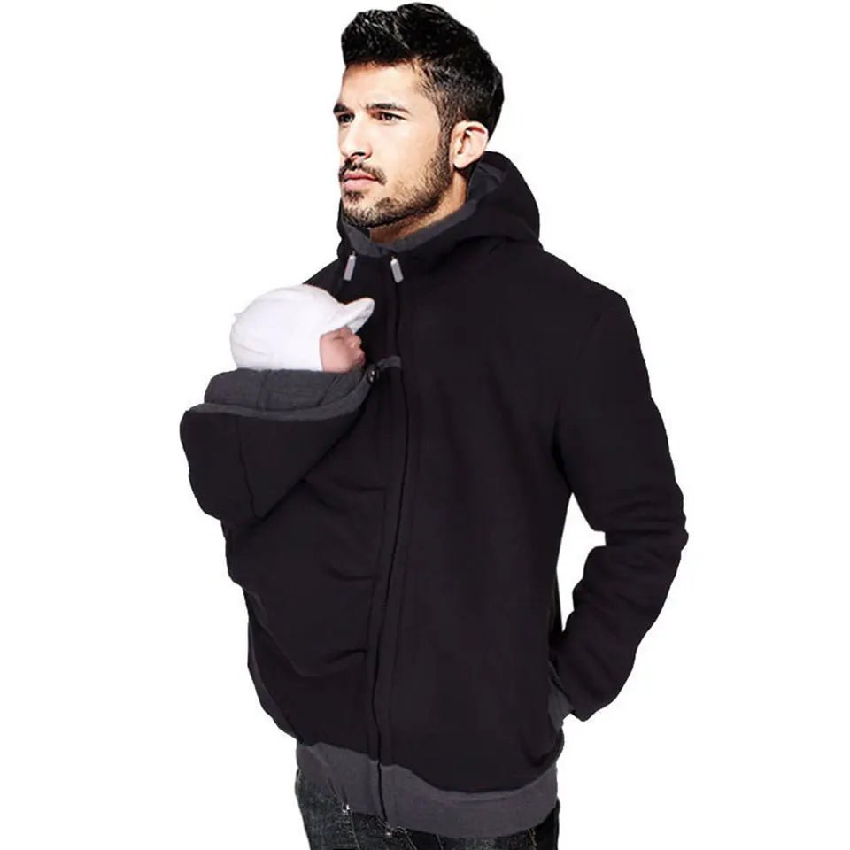 Sweat à capuche Homme Femme avec poche kangourou - Bebechoupinou