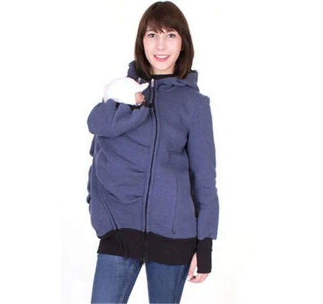 Sweat à capuche Homme Femme avec poche kangourou - Bebechoupinou