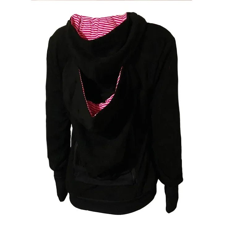 Sweat amovible trois en un pour femme, pull kangourou pour mère, veste multifonctionnelle - Bebechoupinou