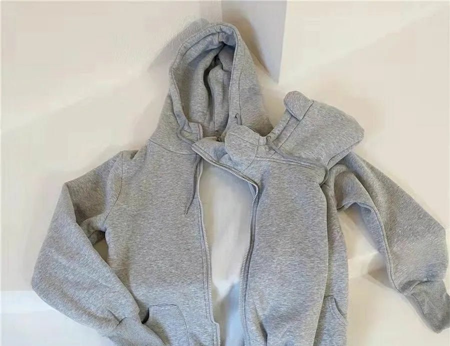 Sweat de grossesse avec capuche avec poche kangourou - Bebechoupinou