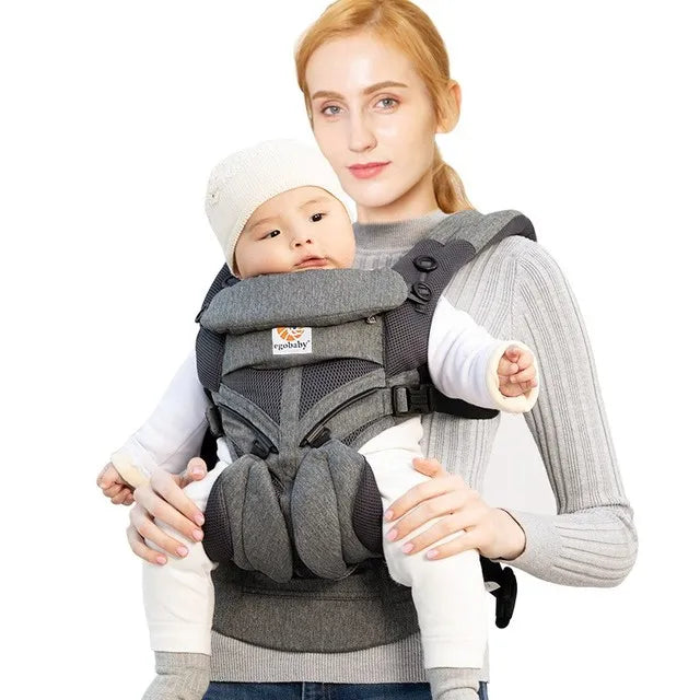 Porte-bébé ergonomique kangourou Egobaby 360 dos avant face sac à dos 0-36 mois