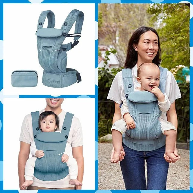 Porte-bébé ergonomique kangourou Egobaby 360 dos avant face sac à dos 0-36 mois