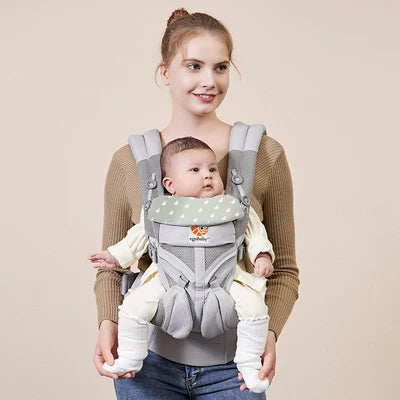 Porte-bébé ergonomique kangourou Egobaby 360 dos avant face sac à dos 0-36 mois