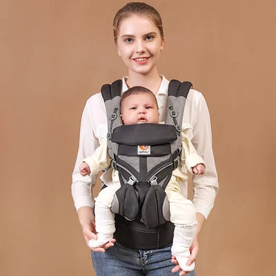 Porte-bébé ergonomique kangourou Egobaby 360 dos avant face sac à dos 0-36 mois