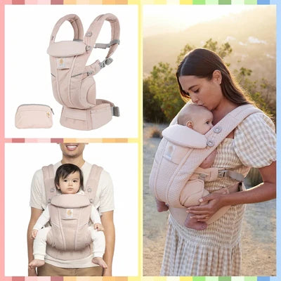 Porte-bébé ergonomique kangourou Egobaby 360 dos avant face sac à dos 0-36 mois