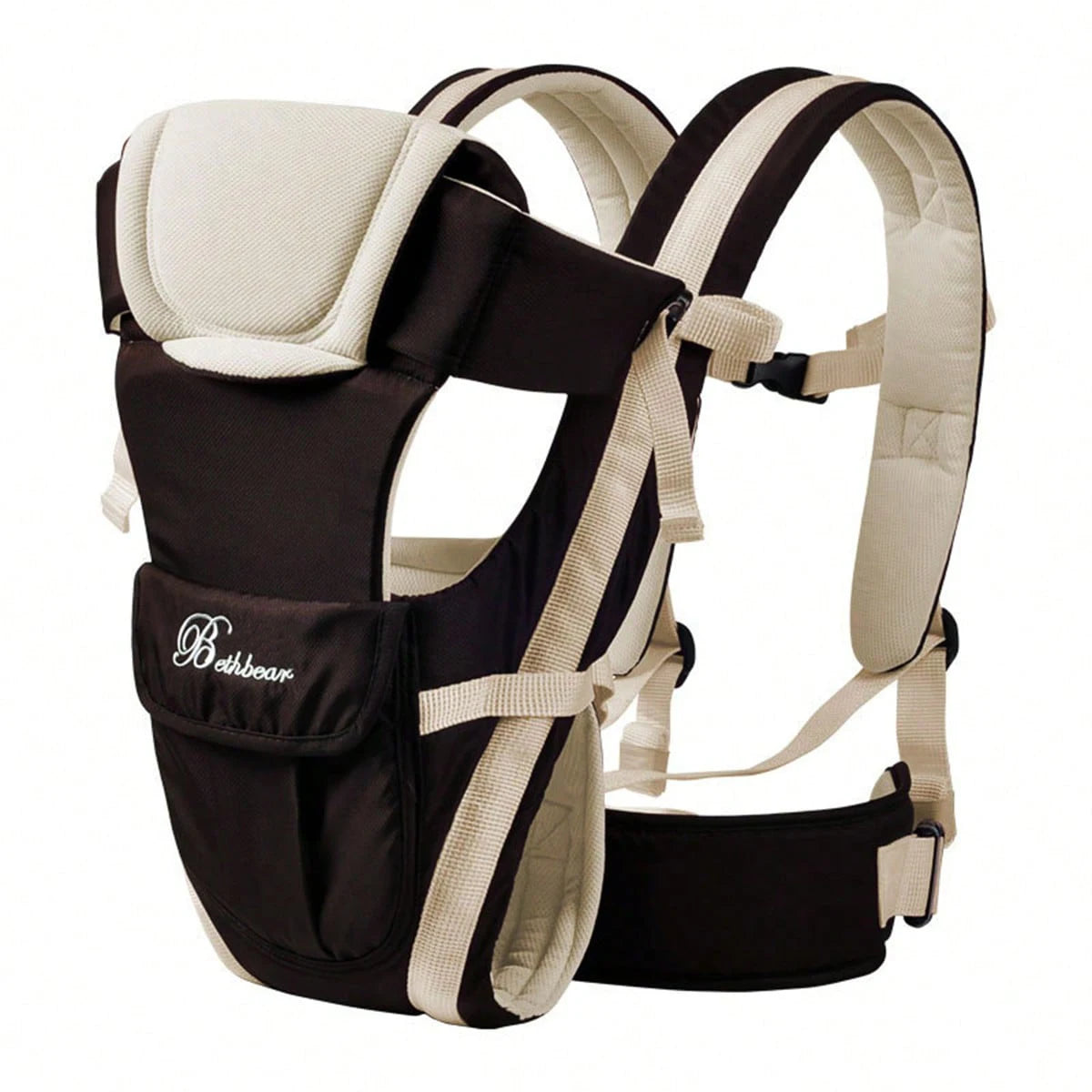 Porte-bébé, ergonomique 4 en 1, porte-bébé facilement réglable pour nouveau-né et tout-petit