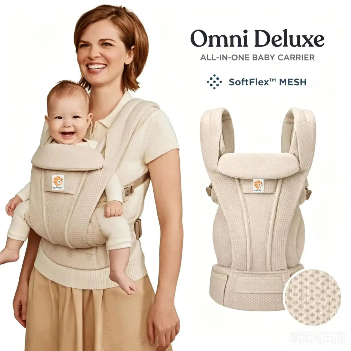porte-bébé ergonomique kangourou