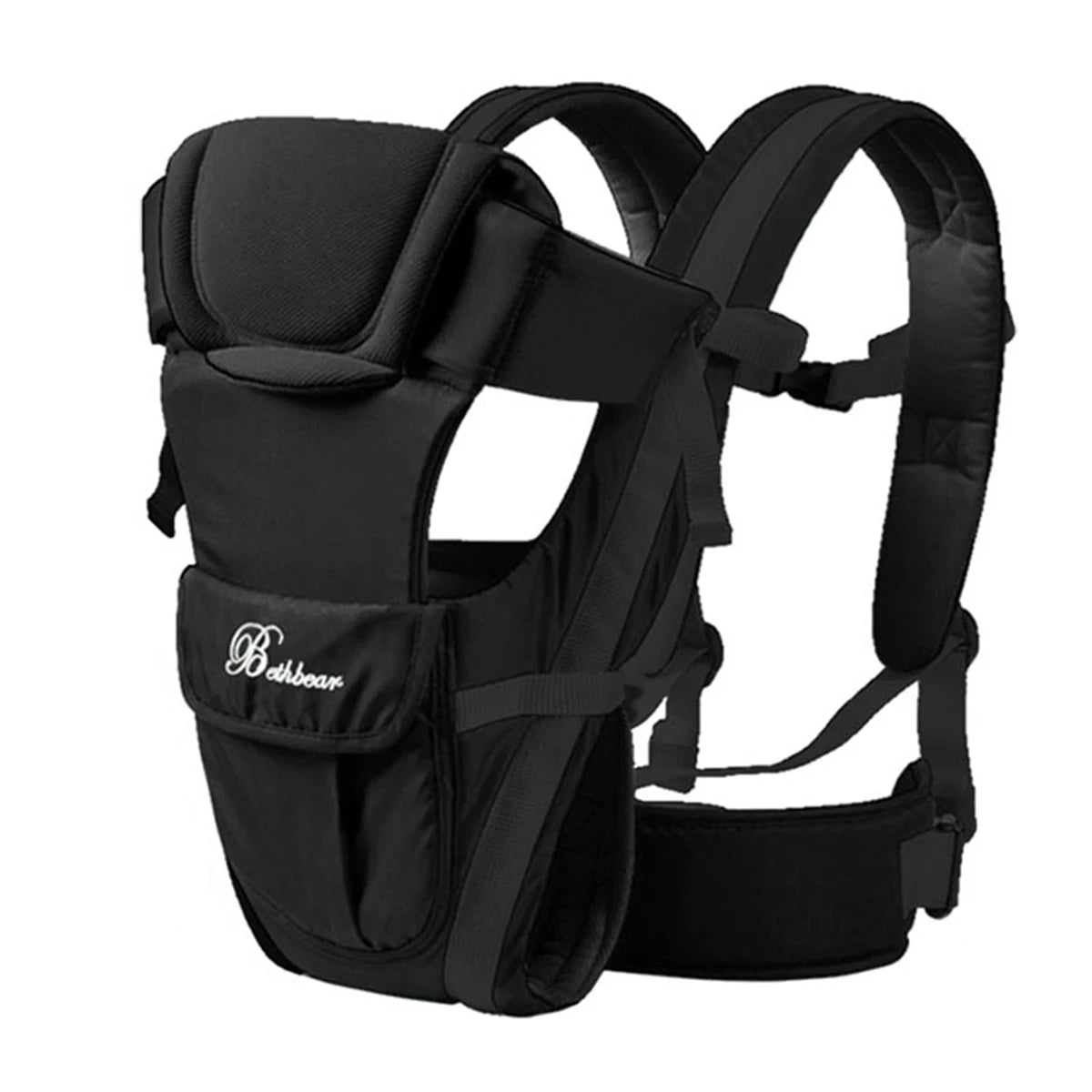 Porte-bébé, ergonomique 4 en 1, porte-bébé facilement réglable pour nouveau-né et tout-petit