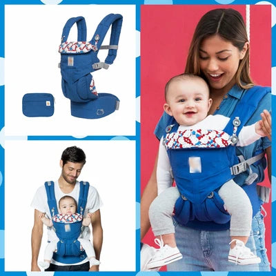 Porte-bébé ergonomique kangourou Egobaby 360 dos avant face sac à dos 0-36 mois