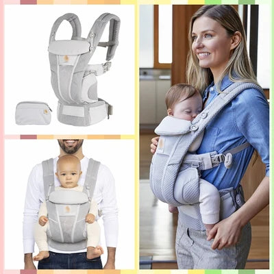 Porte-bébé ergonomique kangourou Egobaby 360 dos avant face sac à dos 0-36 mois