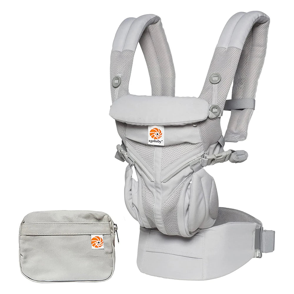 porte-bébé respirant en maille avec ventilation tout autour