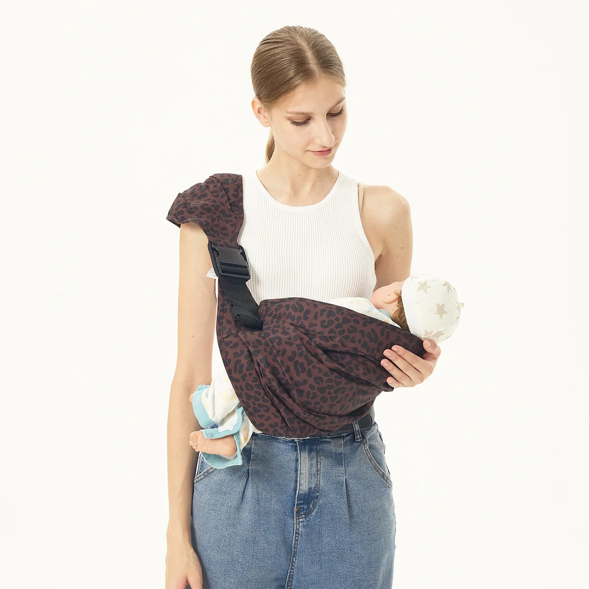 Porte-bébé doux pour nouveau-nés, sac de transport universel pour nourrissons réglable, activités enveloppantes pour tout-petits