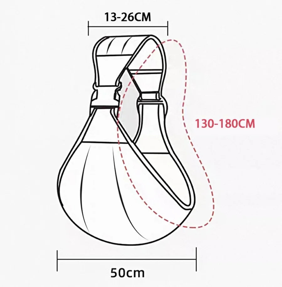 Porte-bébé doux pour nouveau-nés, sac de transport universel pour nourrissons réglable, activités enveloppantes pour tout-petits