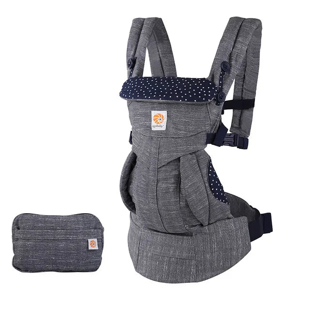 Porte-bébé ergonomique kangourou Egobaby 360 dos avant face sac à dos 0-36 mois