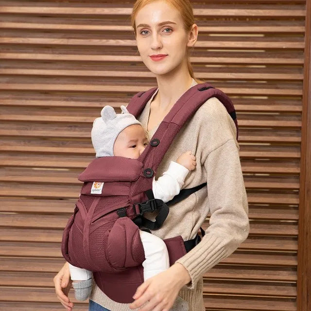Porte-bébé ergonomique kangourou Egobaby 360 dos avant face sac à dos 0-36 mois