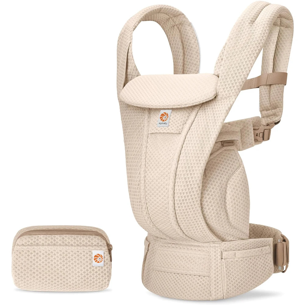 porte-bébé respirant en maille avec ventilation tout autour
