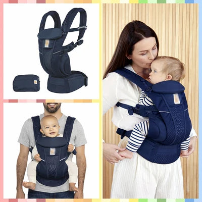Porte-bébé ergonomique kangourou Egobaby 360 dos avant face sac à dos 0-36 mois