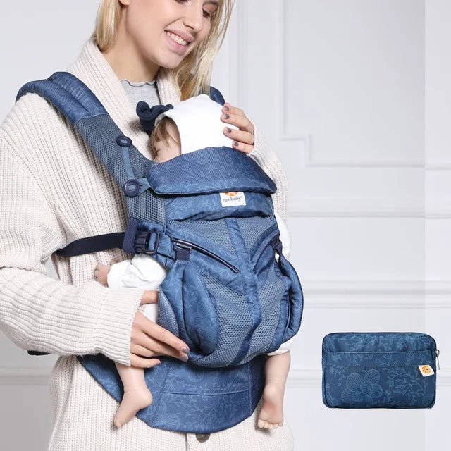 Porte-bébé ergonomique kangourou Egobaby 360 dos avant face sac à dos 0-36 mois
