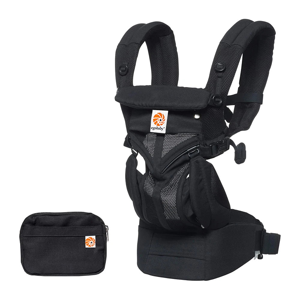 porte-bébé respirant en maille avec ventilation tout autour