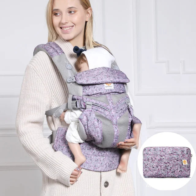 Porte-bébé ergonomique kangourou Egobaby 360 dos avant face sac à dos 0-36 mois