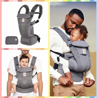 Porte-bébé ergonomique kangourou Egobaby 360 dos avant face sac à dos 0-36 mois