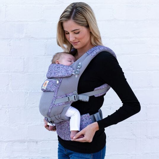 BreathBabyBag™ - Mauve Lavande - Bebechoupinou